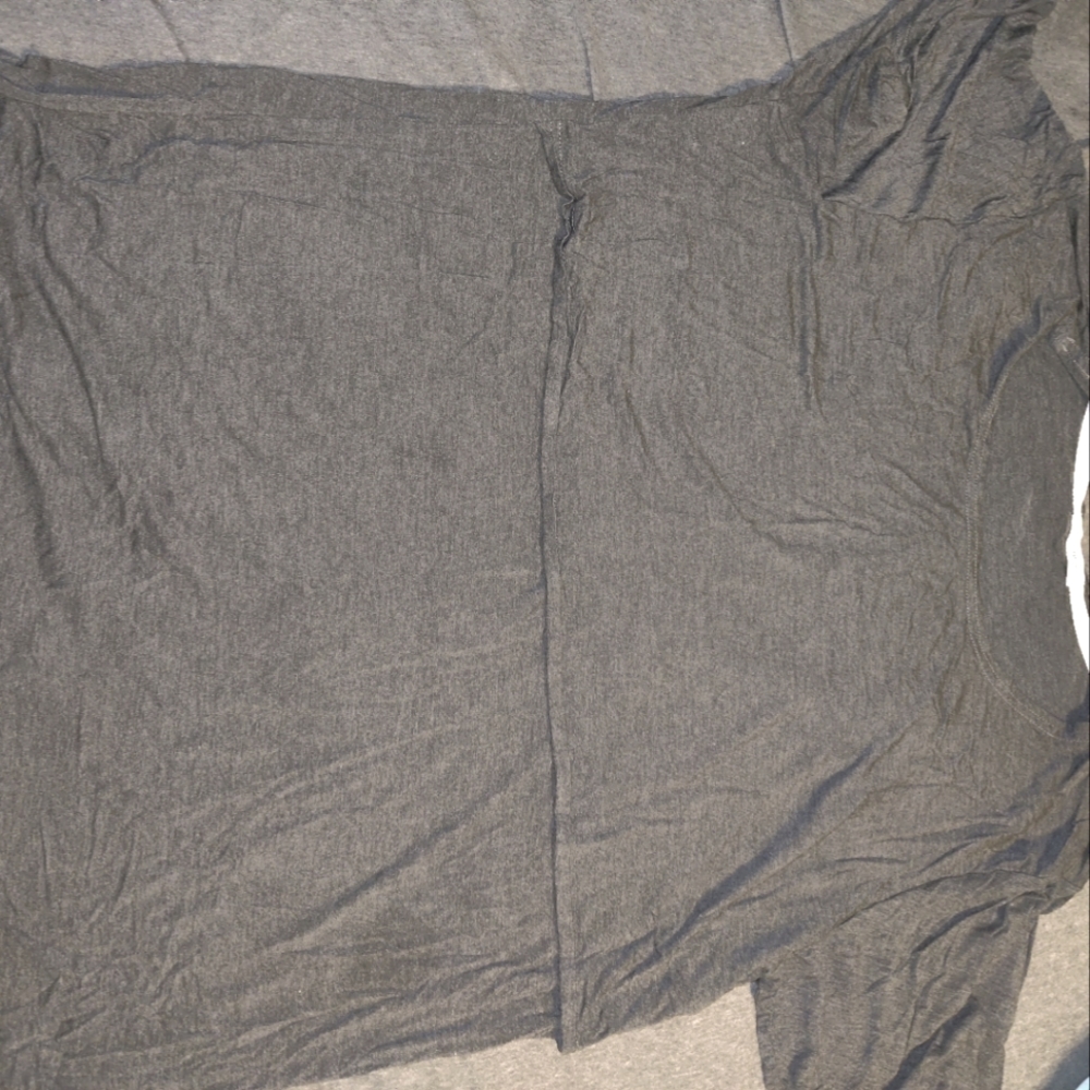 Maternity nursing gray top XXL